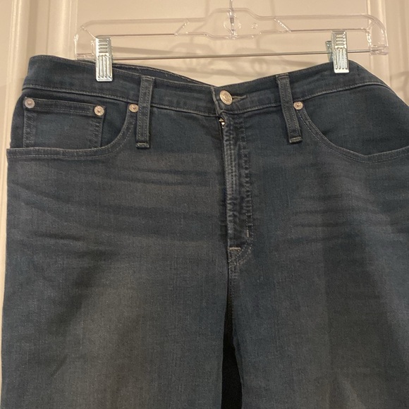Women’s J.Crew, dark blue denim high-rise toothpick jeans size 33 - Picture 2 of 9